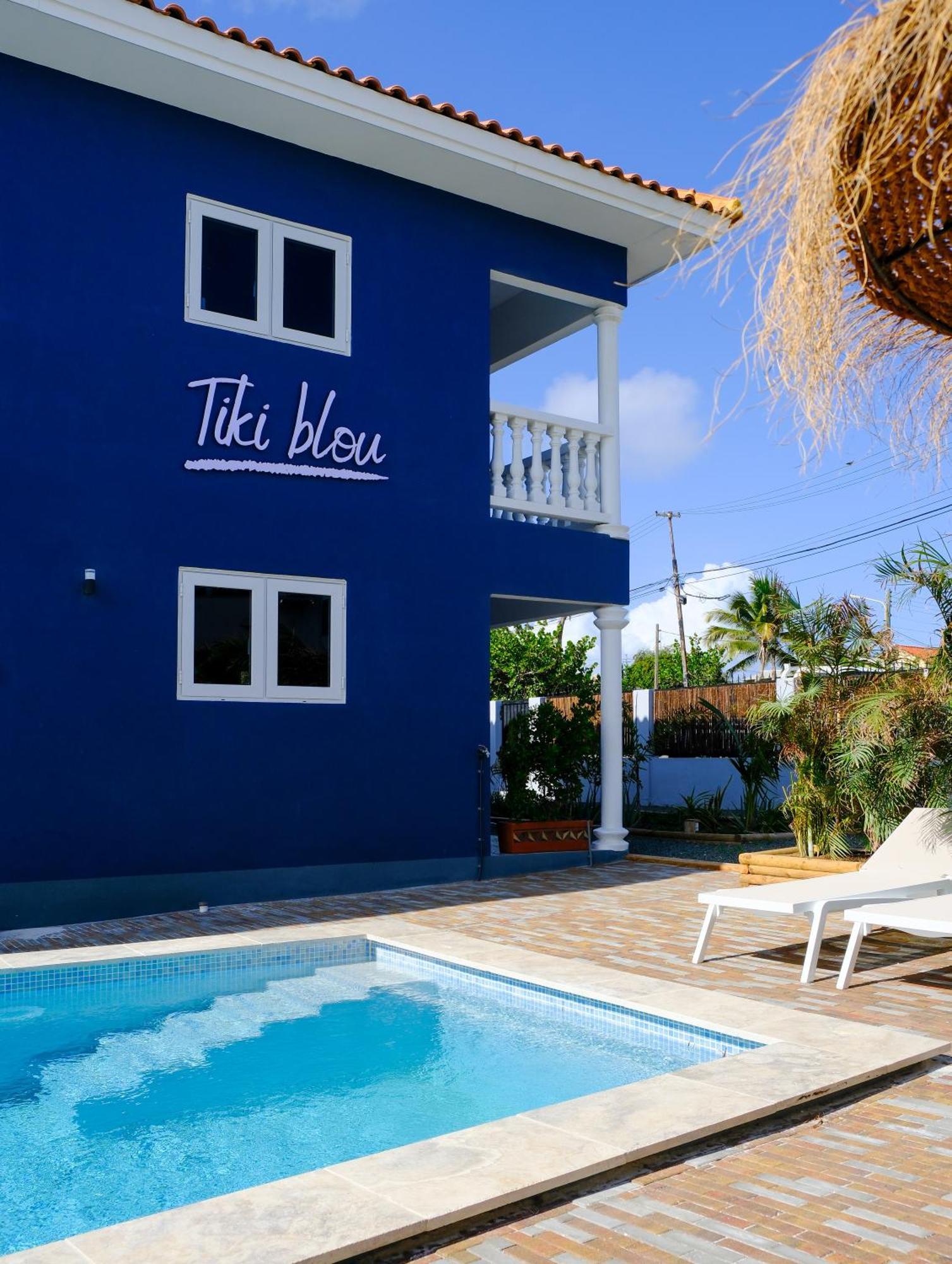 Tiki Blou - Mini Resort Centraal Gelegen Tussen Mambo Beach & Jan Thiel วิลเลมสตัด ภายนอก รูปภาพ